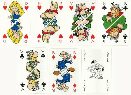 Jeu de Cartes: Astérix Légionnaire Cartes