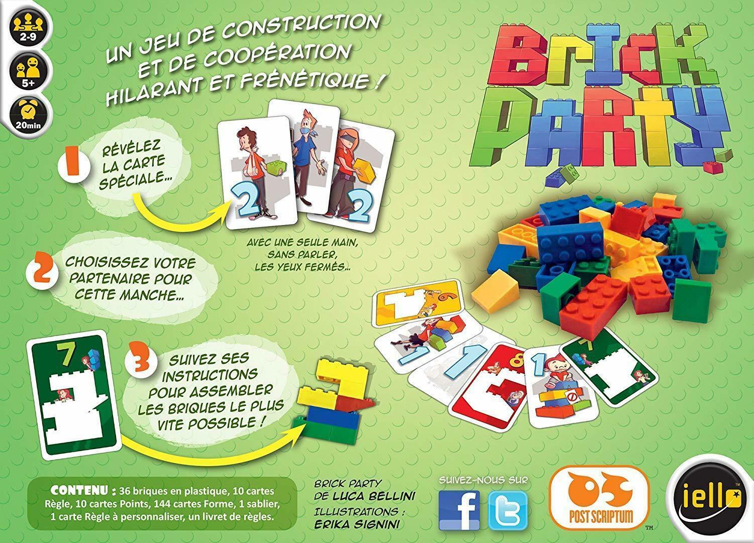 Brick Party (Vert) Back