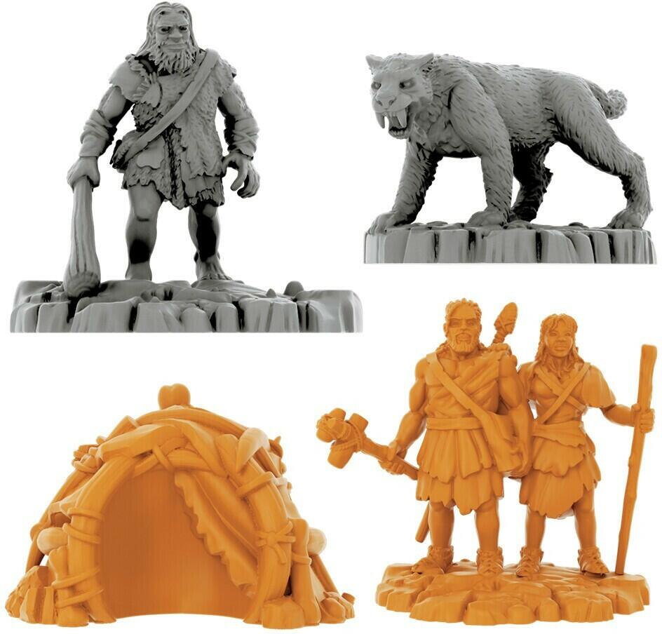 Catan: A l'Aube de l'Humanité Figurines