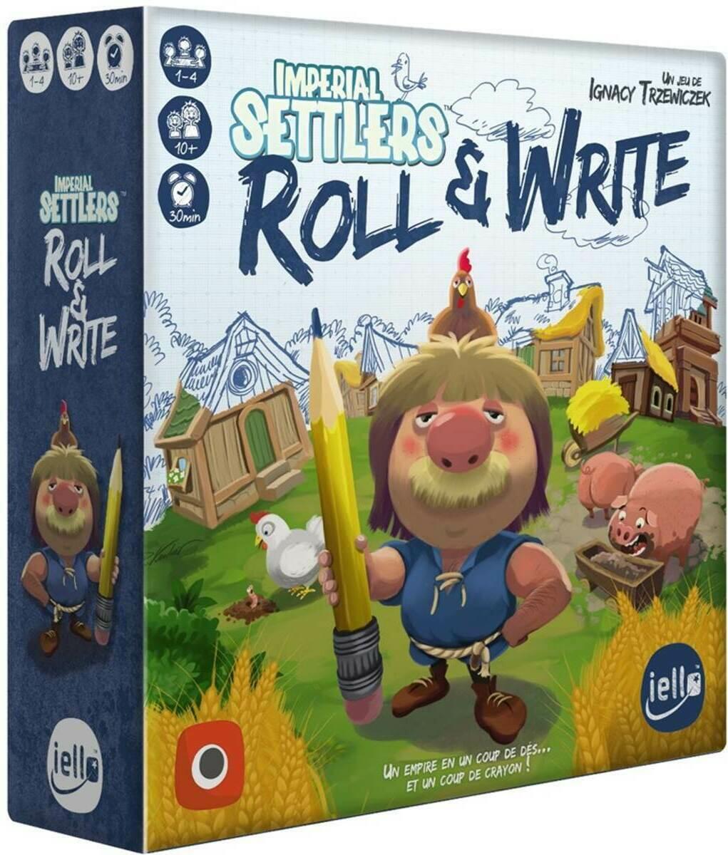 Imperial Settlers : Roll & Write Cover 3d