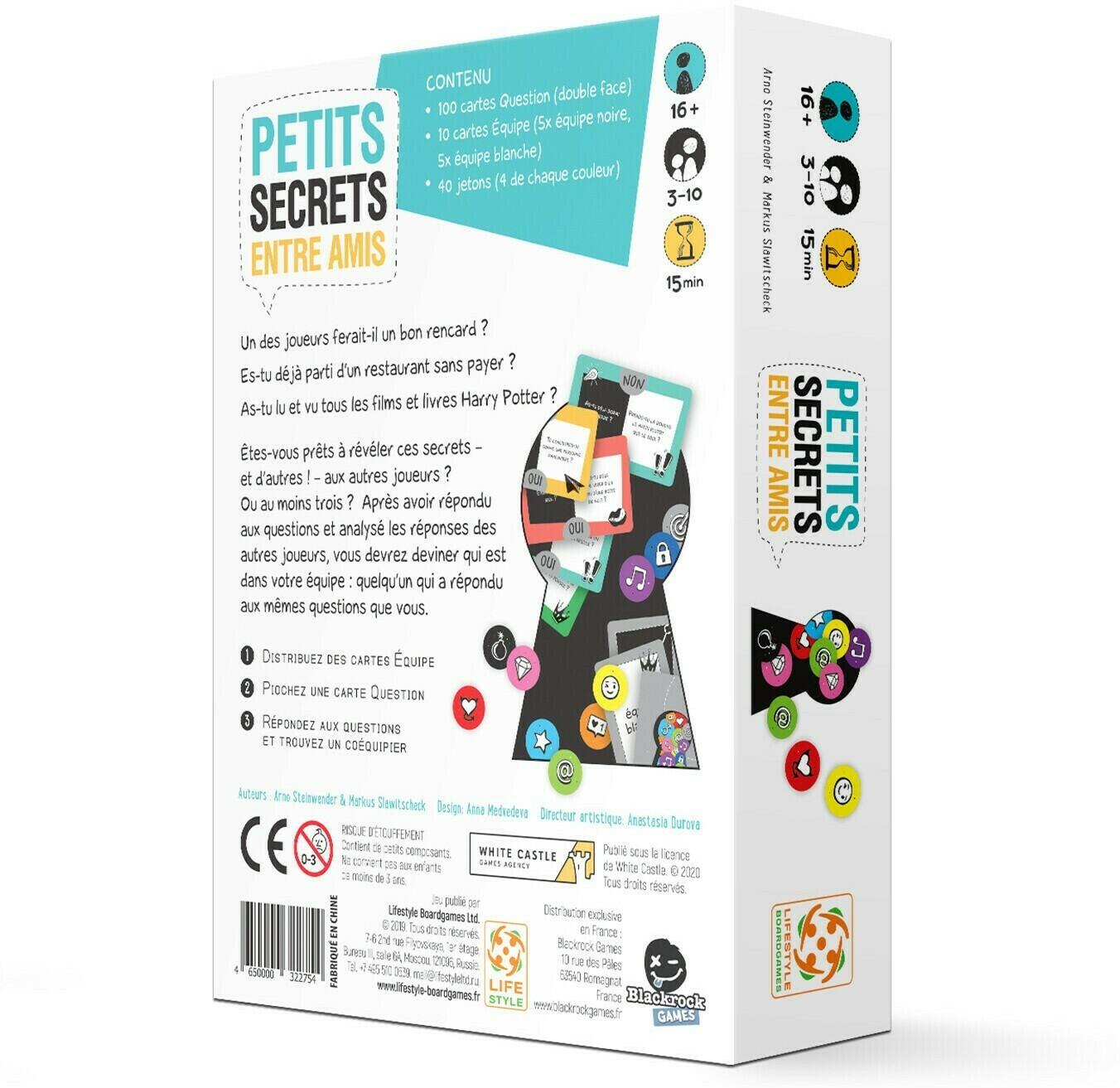 Petits Secrets Entre Amis Back 3d