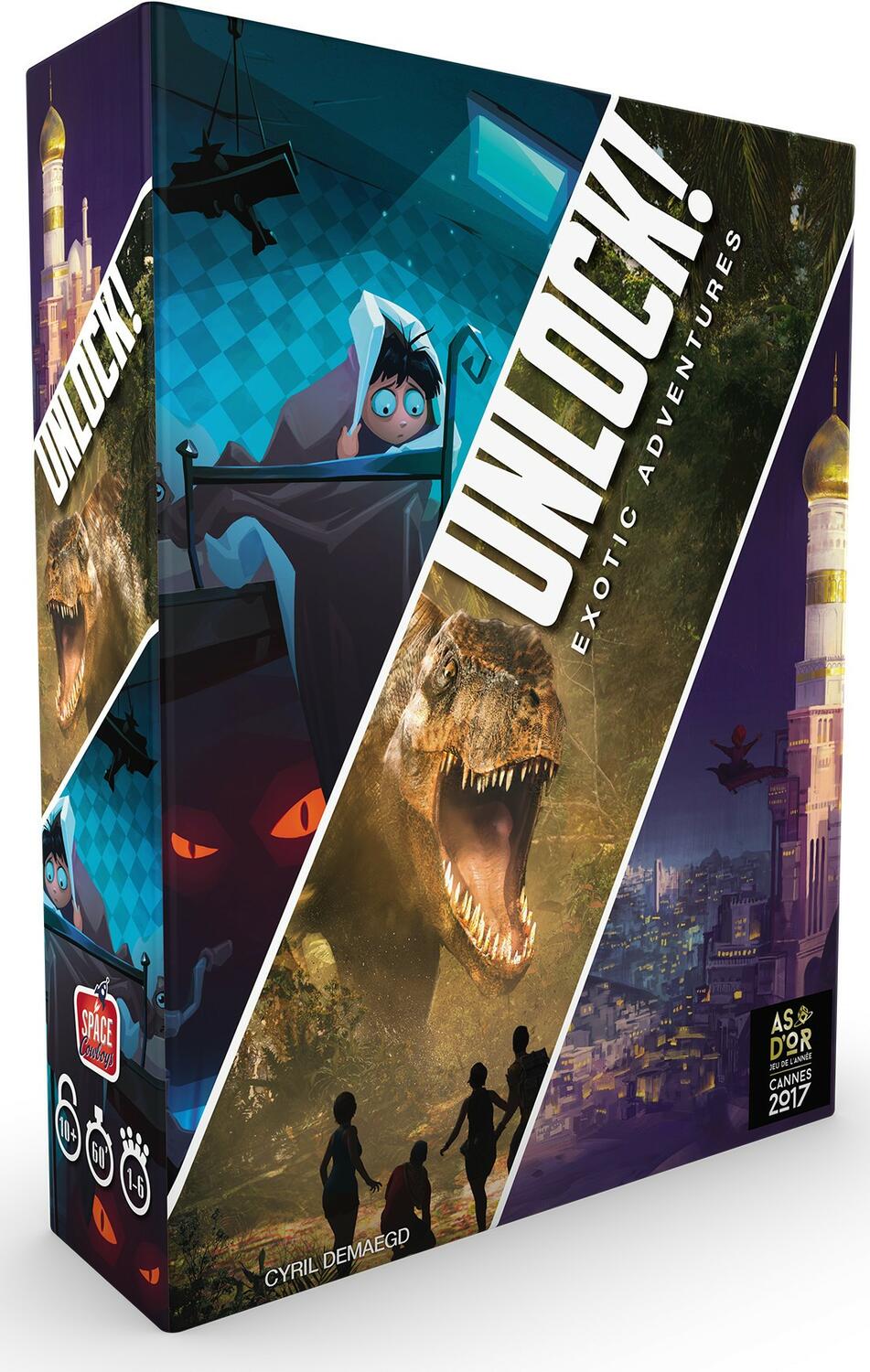 Unlock ! Exotic Adventures Cover 3d