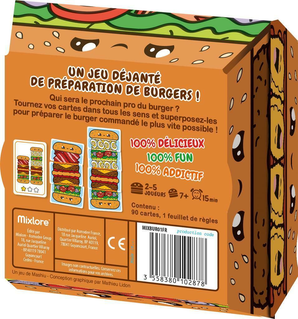 Burger ASAP ! Back 3d