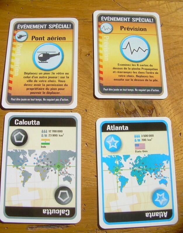 Pandémie 2008 Cartes