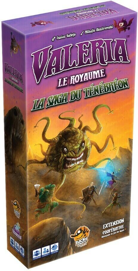 Valeria: Le Royaume - La Saga du Ténébréon Cover 3d