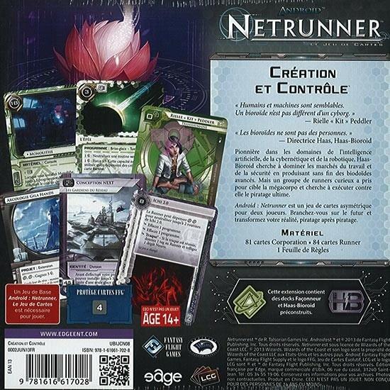 Android: Netrunner - Création et Contrôle Back