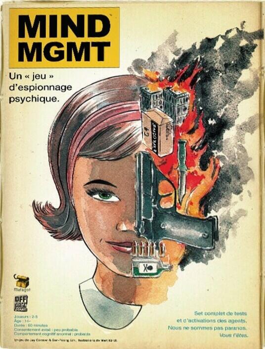 Mind MGMT: Un « Jeu » d'Espionnage Psychique Cover