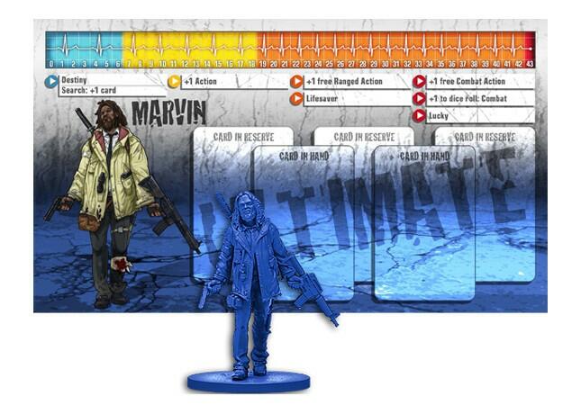 Zombicide: Ultimate Survivors #2 Fiche Marvin