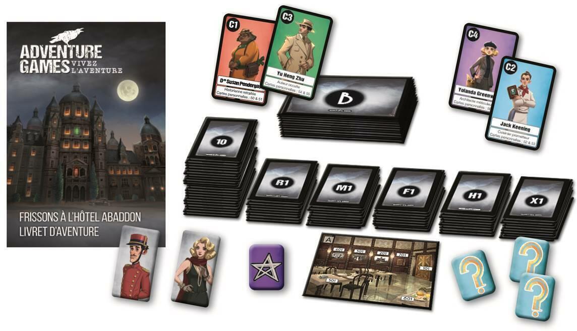 Adventure Games: Frissons à l'Hôtel Abaddon Eclate