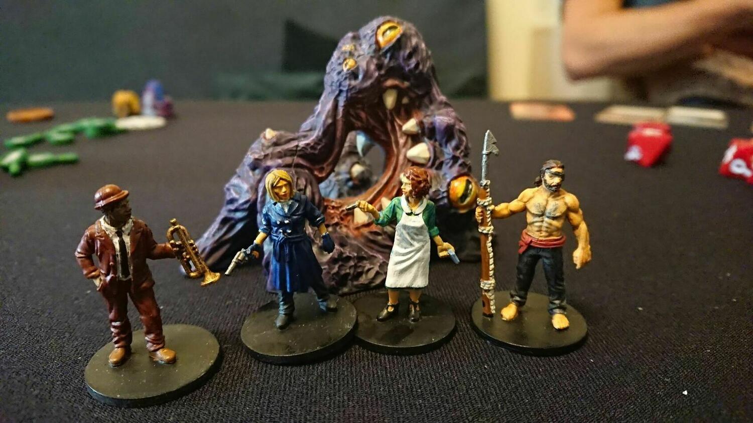 Les Demeures de l'Épouvante: Seconde Édition - Effroyables Excursions Figurines