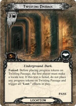 Le Seigneur des Anneaux: Le Jeu de Cartes - La Longue Obscurité Carte