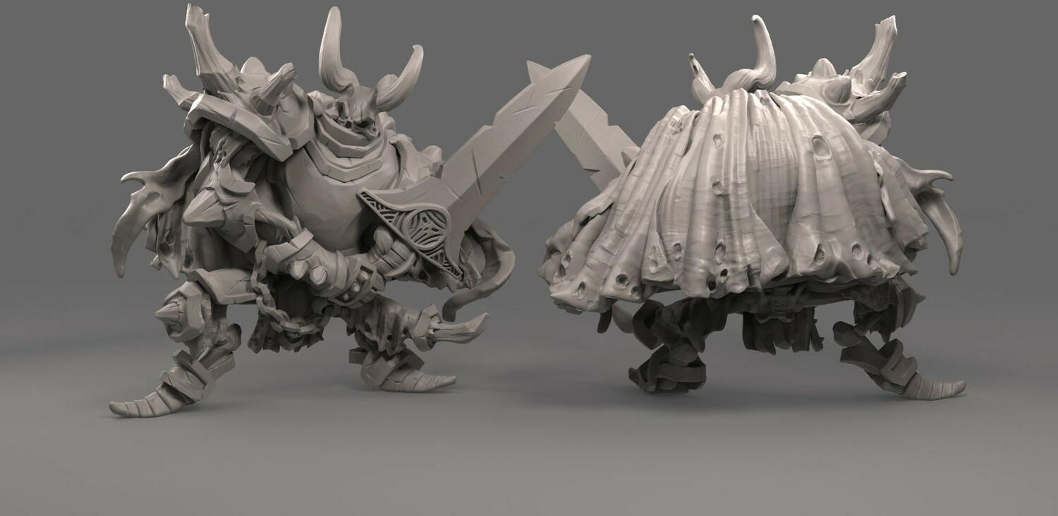 Clash of Rage Figurines