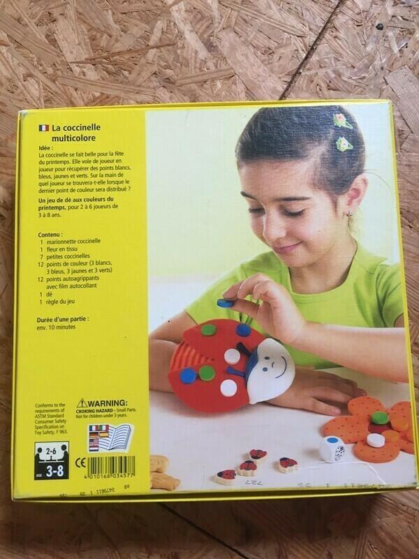 La Coccinelle Multicolore Back