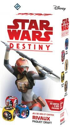 Star Wars: Destiny - Paquet Draft - Rivaux Cover 3d