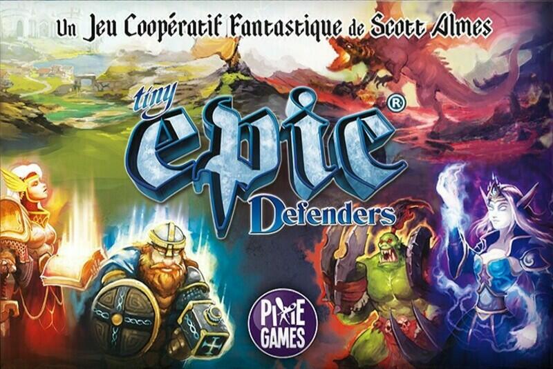 Tiny Epic Defenders Cover