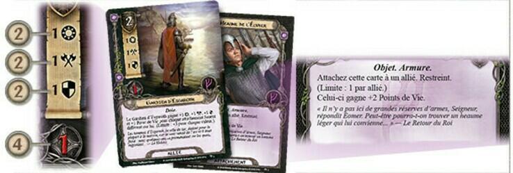 Le Seigneur des Anneaux: Le Jeu de Cartes - La Brande Desséchée Cartes