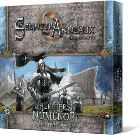 Le Seigneur des Anneaux: Le Jeu de Cartes - Les Héritiers de Númenor Cover 3d