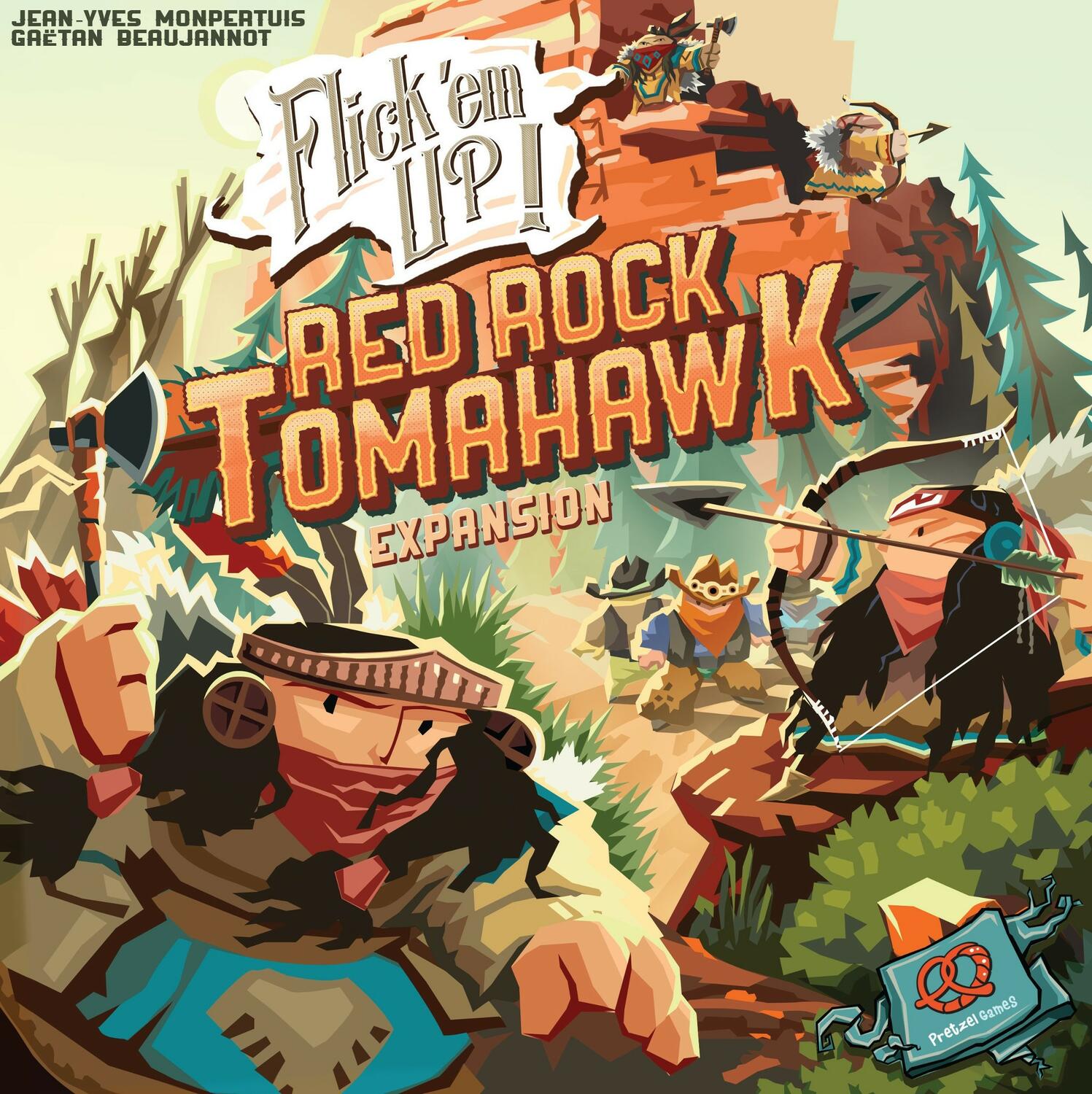 Flick 'em Up ! Red Rock Tomahawk Cover
