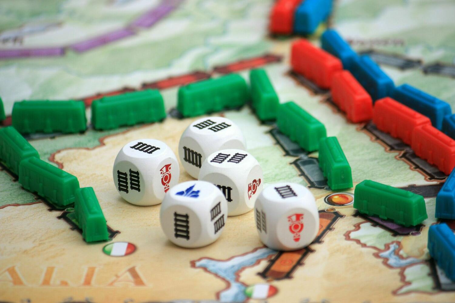 Les Aventuriers du Rail: The Dice Expansion Zoom