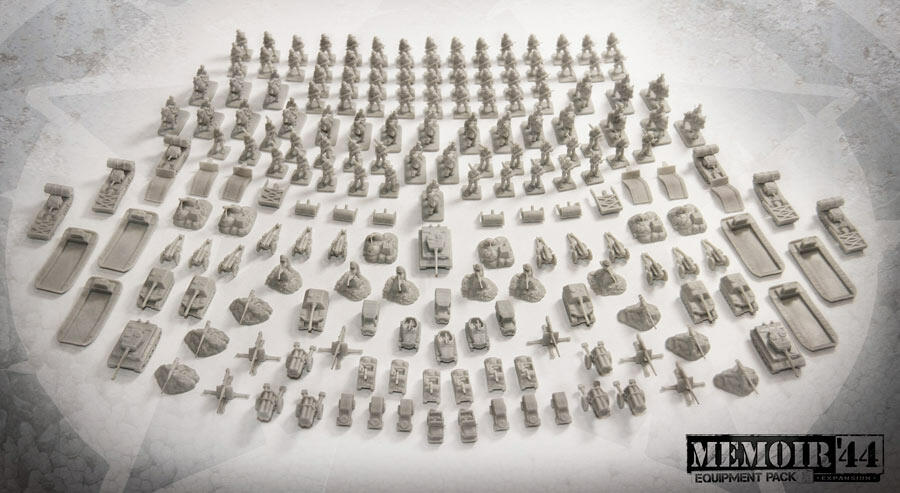 Mémoire 44: Equipment Pack Figurines