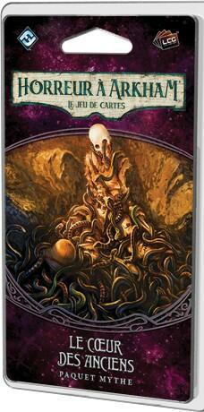 Horreur à Arkham: Le Jeu de Cartes - Le Cœur des Anciens Cover 3d