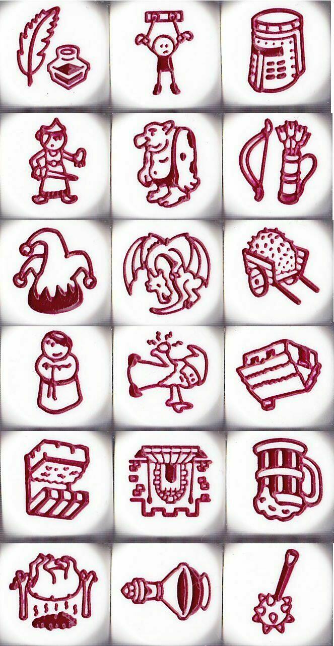 Rory's Story Cubes: Medieval Des