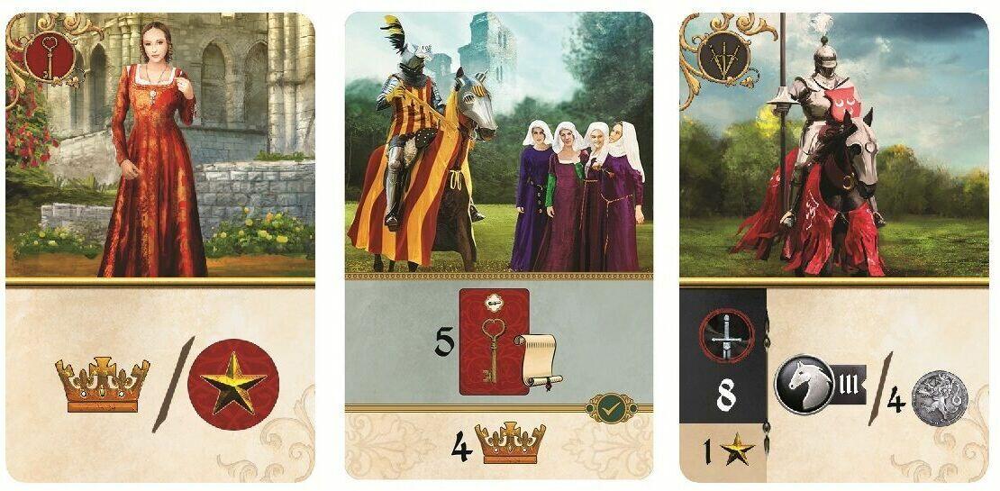 Glory: Un Jeu de Chevaliers Cartes