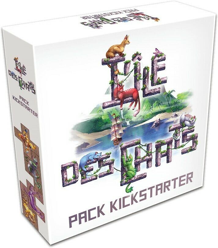 L'Île des Chats: Pack Kickstarter Cover 3d