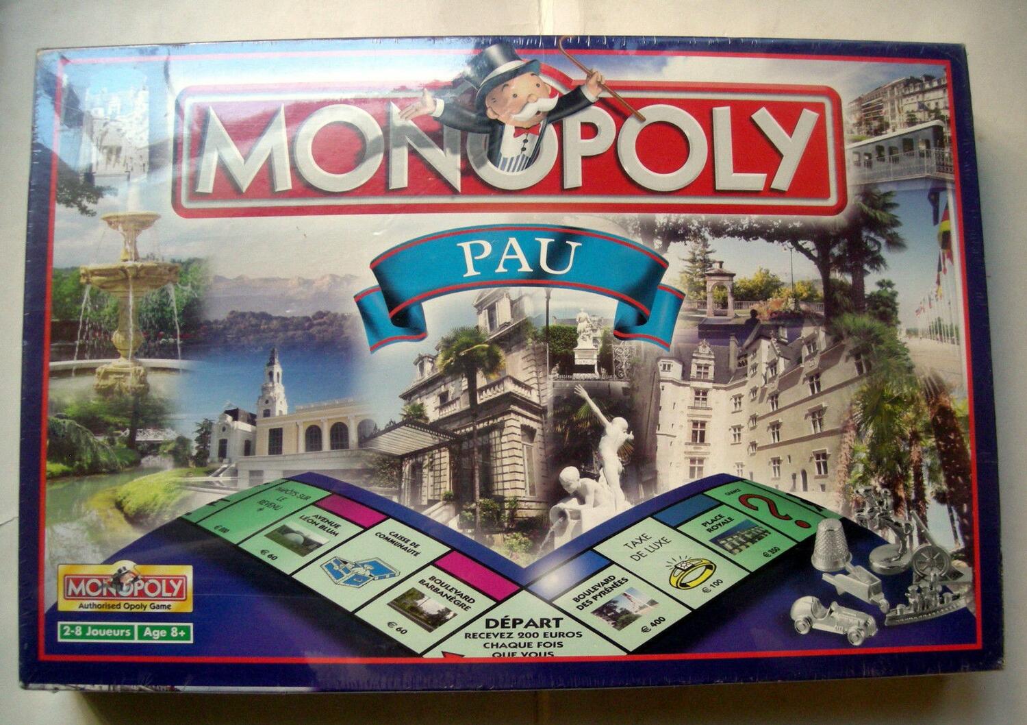 Monopoly: Pau Cover 3d