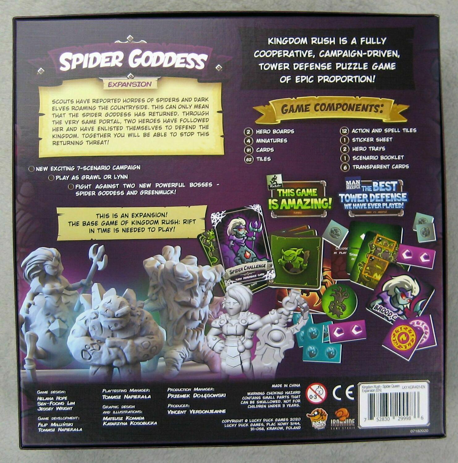 Kingdom Rush: Rift in Time - Spider Goddess Back