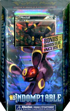 Pokémon: HeartGold & SoulSilver - HS Indomptable - Noctali Cover Transparent