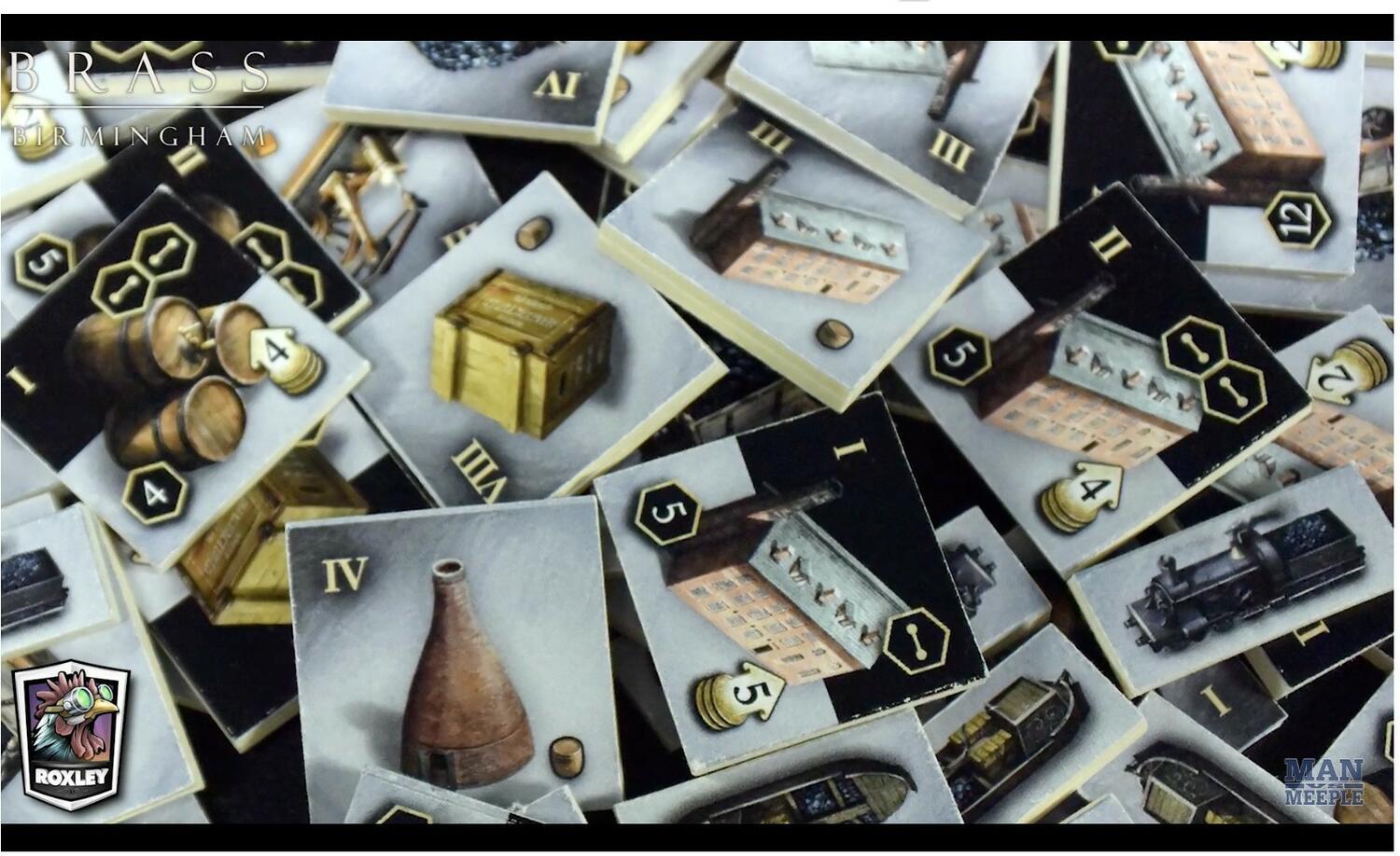 Brass: Birmingham Tuiles