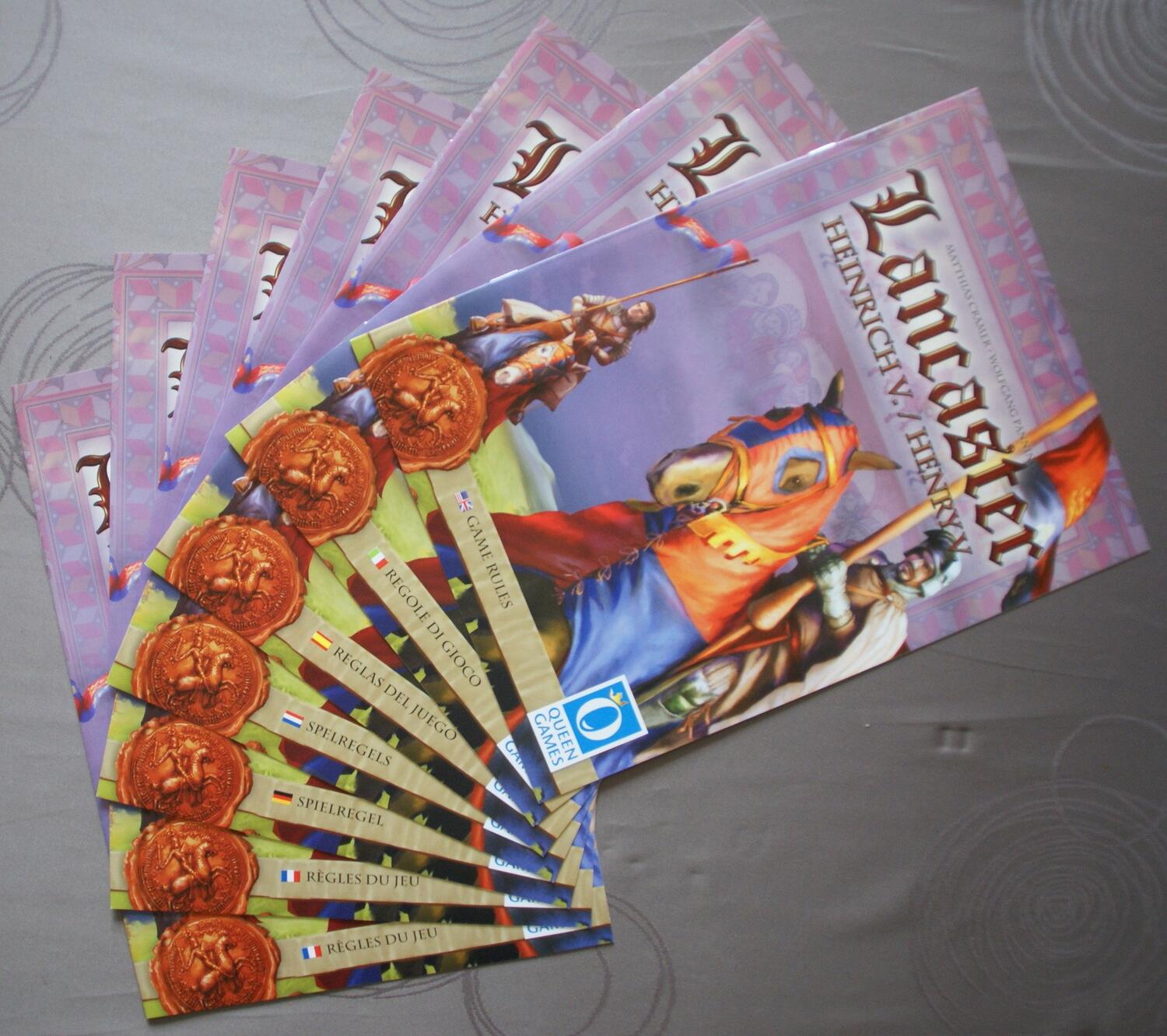 Lancaster: Henry V - The Power of the King Règles