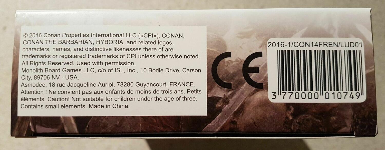 Conan: Loups Géants Bottom