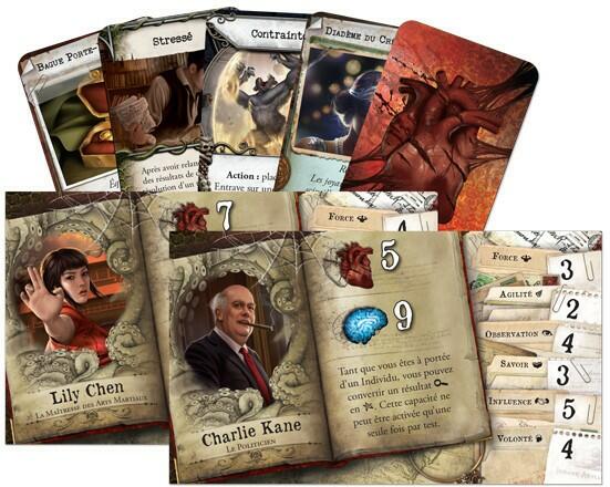 Les Demeures de l'Épouvante: Seconde Édition - Le Sanctuaire du Crépuscule Cartes