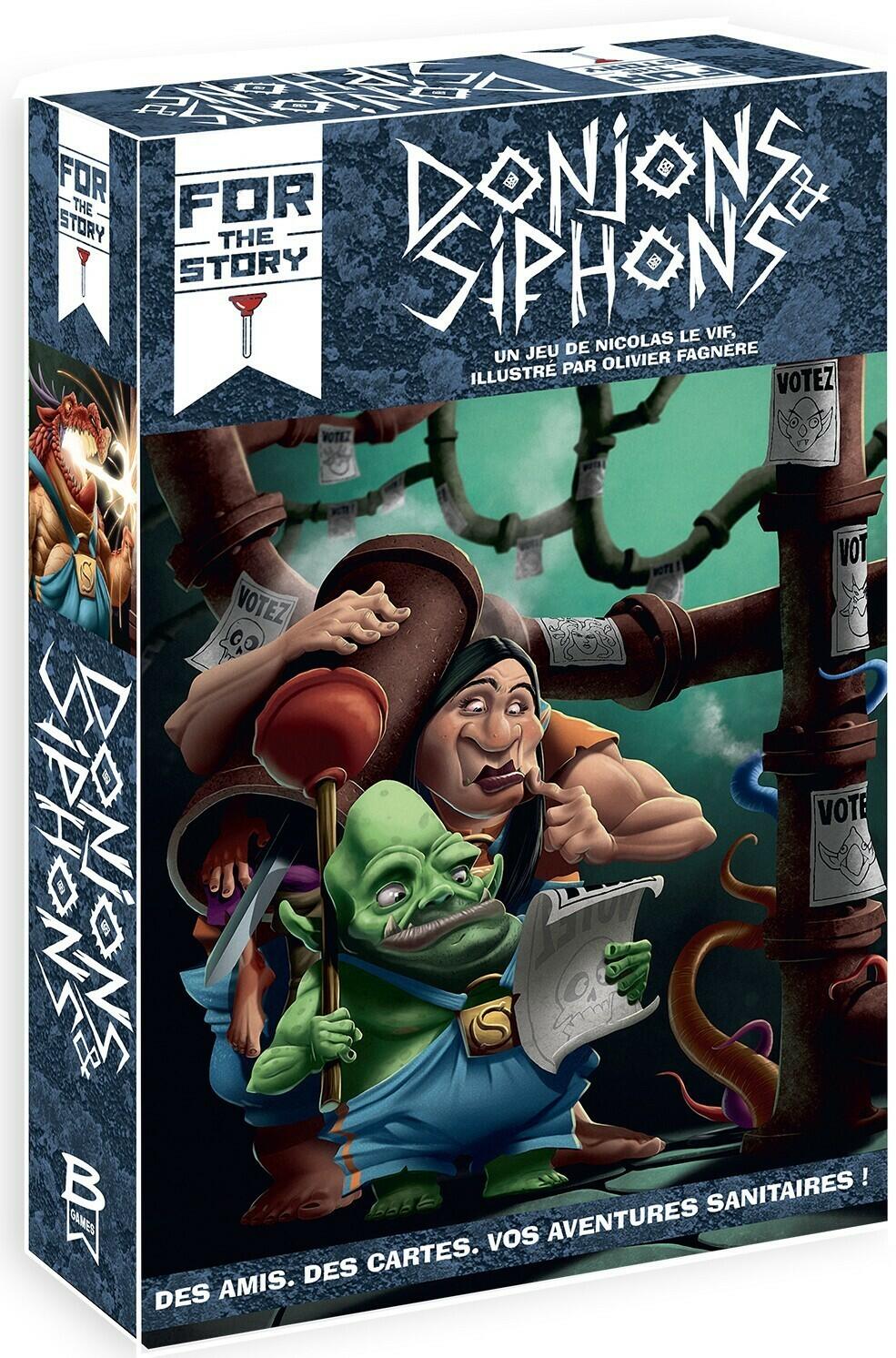 Donjons & Siphons Cover 3d