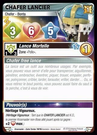 Krosmaster: Saison 04 - Outre-Tombe Carte