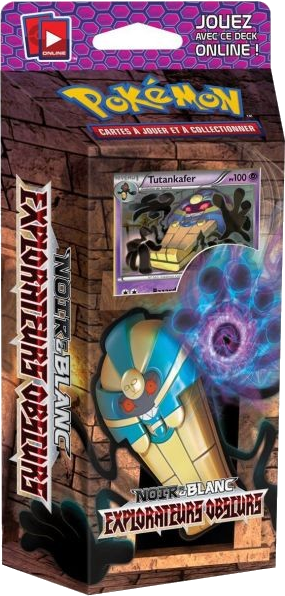 Pokémon: Noir & Blanc - Explorateurs Obscurs - Tutankafer Cover Transparent
