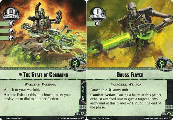 Warhammer 40,000: Conquest - Les Légions de la Mort Cartes