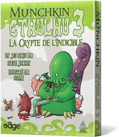 Munchkin: Cthulhu 3 - La Crypte de l’Indicible Cover 3d