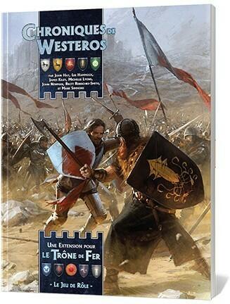 Le Trône de Fer: Le Jeu de Rôle - Chroniques de Westeros Cover 3d