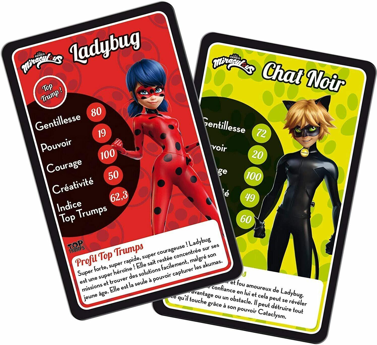 Top Trumps: Miraculous Cartes
