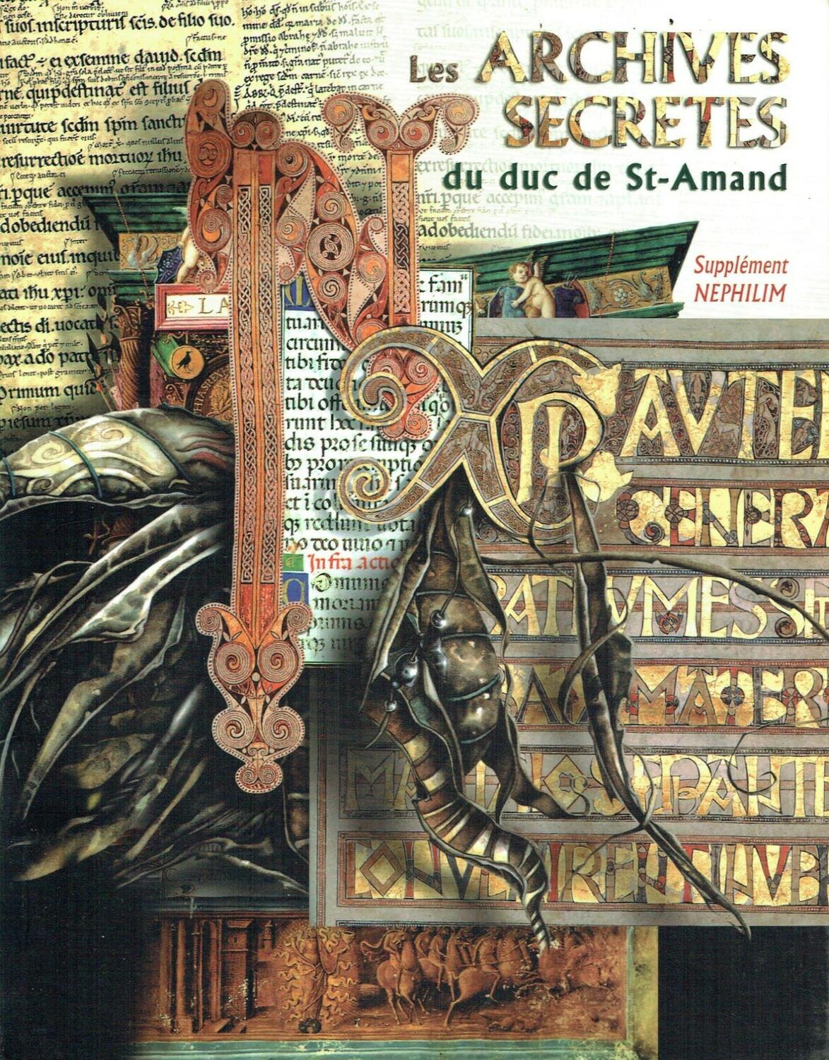 Nephilim: Les Archives Secrètes du Duc de St-Amand Cover