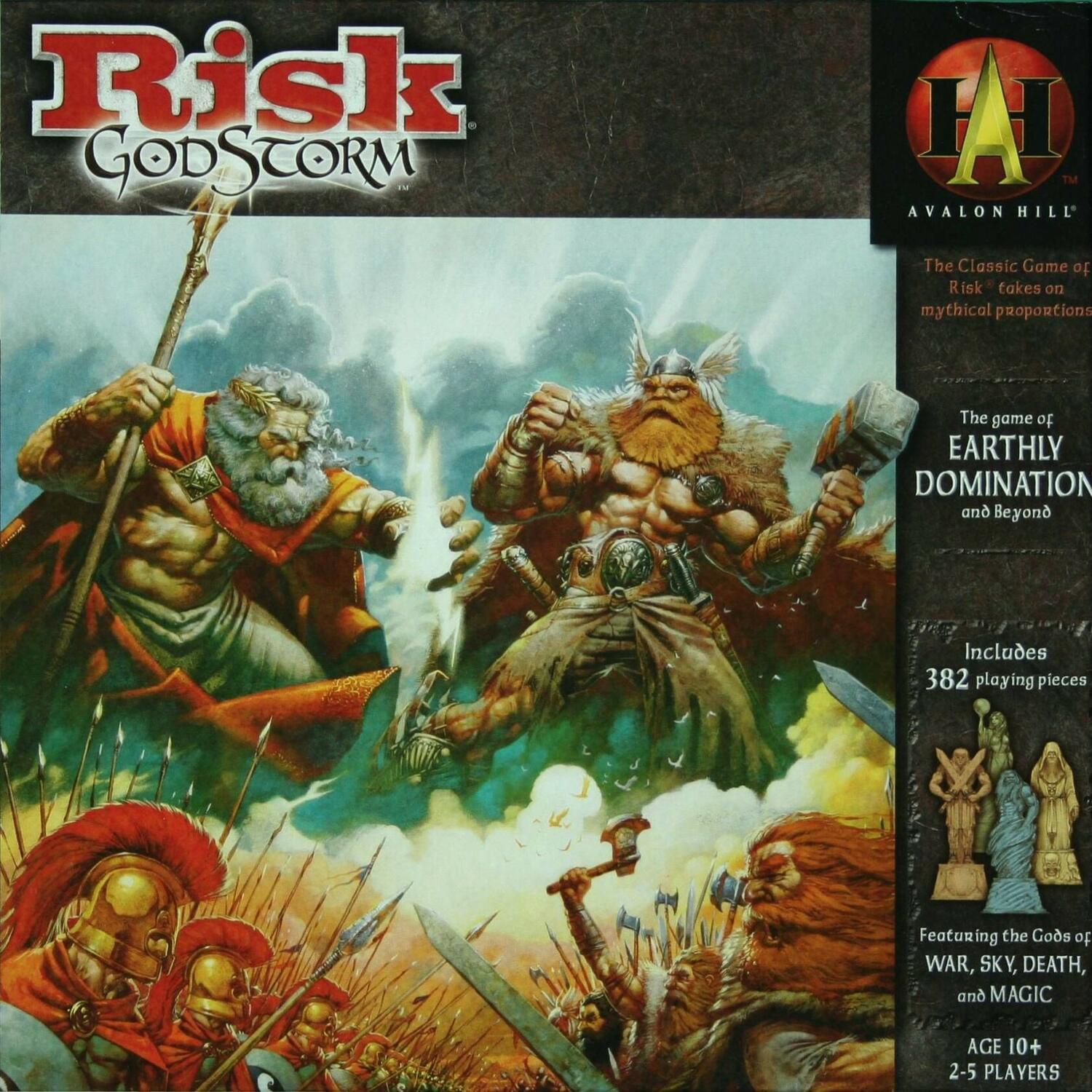 Risk: Godstorm Cover