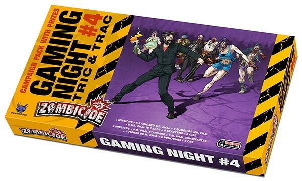 Zombicide: Gaming Night #4 - Tric & Trac Cover 3d