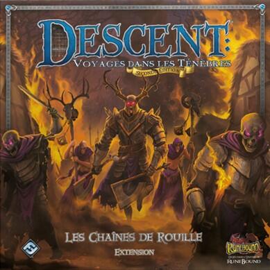 Descent: Voyages Dans les Ténèbres (Seconde Édition) - Les Chaînes de Rouille Cover