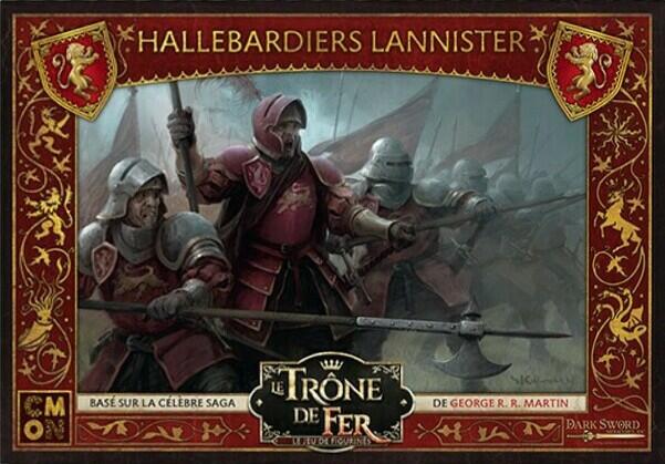 Le Trône de Fer: Le Jeu de Figurines - Hallebardiers Lannister Cover