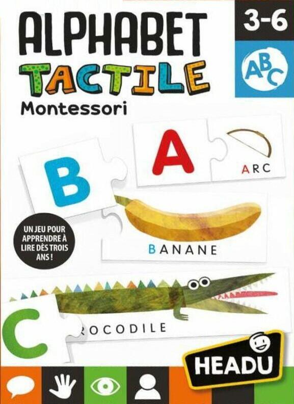 Alphabet Tactile: Montessori Cover