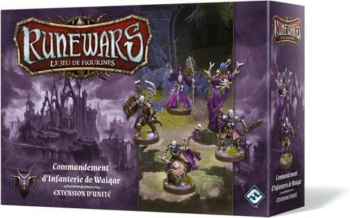 Runewars: Le Jeu de Figurines - Commandement d’Infanterie de Waiqar Cover 3d