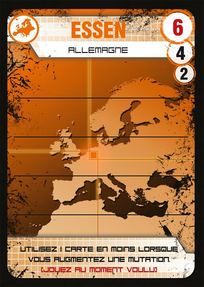 Pandémie: Contagion Carte